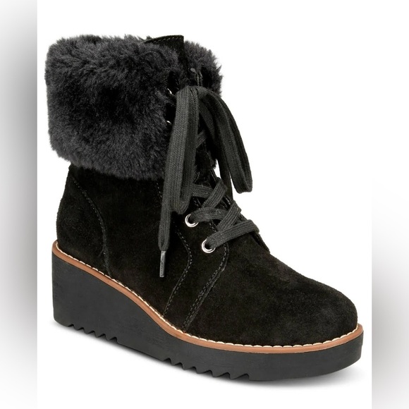Style & Co Women's Iggyy Lace-Up Wedge Boots, - Picture 1 of 12